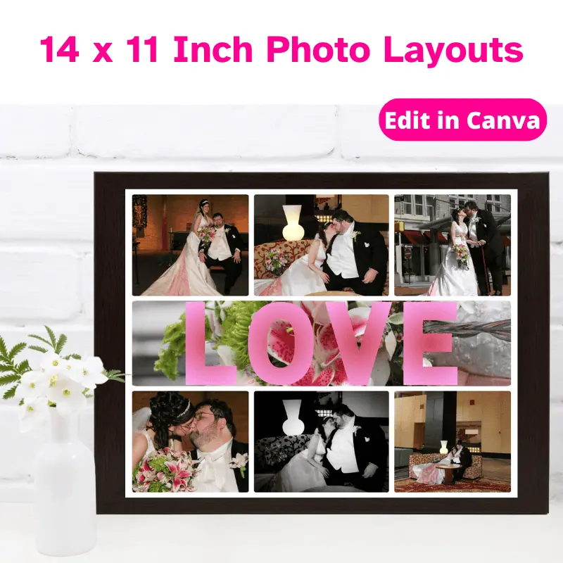 14 x 11 photo collages (2)