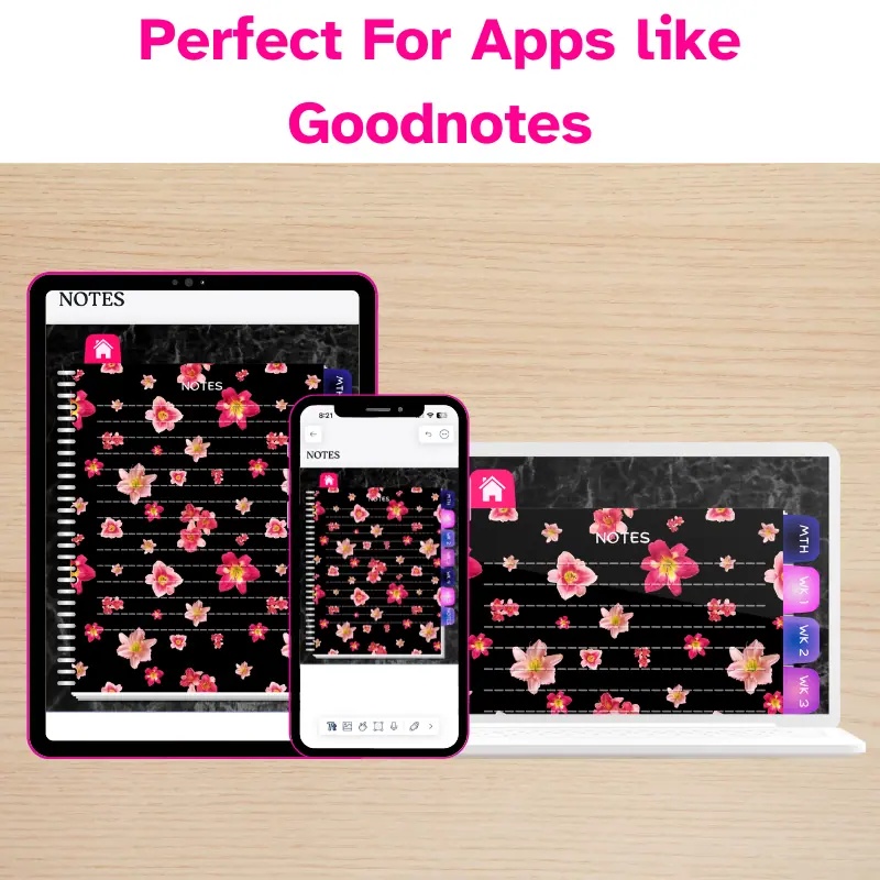 Darkmode Digital Planner (3)