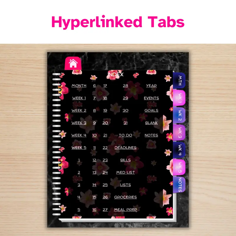 Darkmode Digital Planner (4)