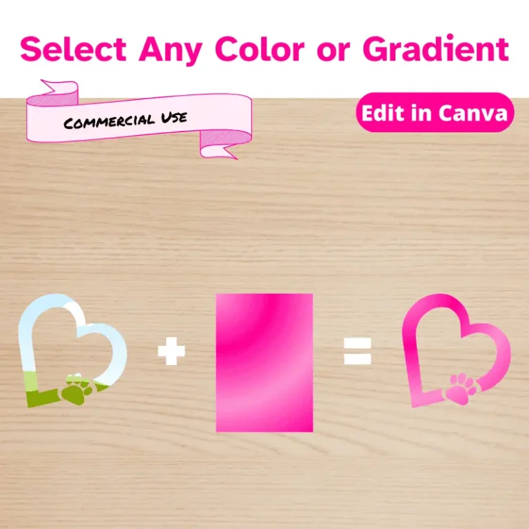 Dog themed Canva Frames (8)