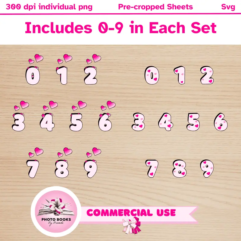 Heart Alphabet Clip Art (9)