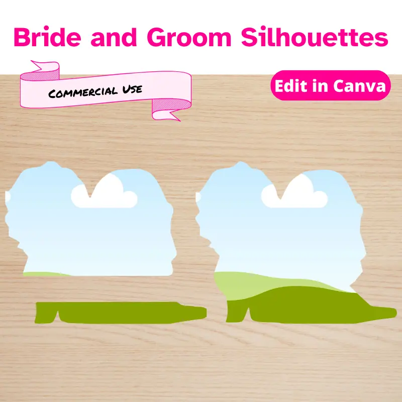 Love-themed canva frames (4)