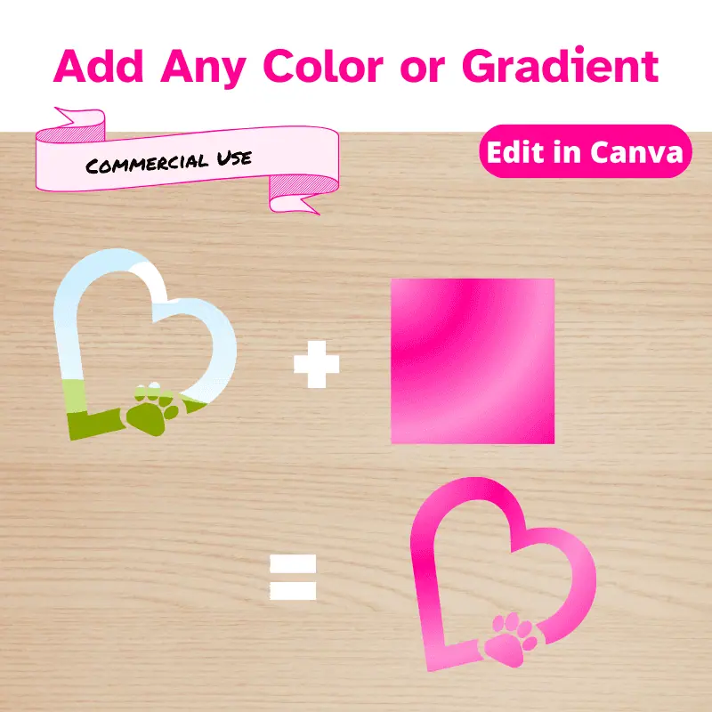 Love-themed canva frames (7)