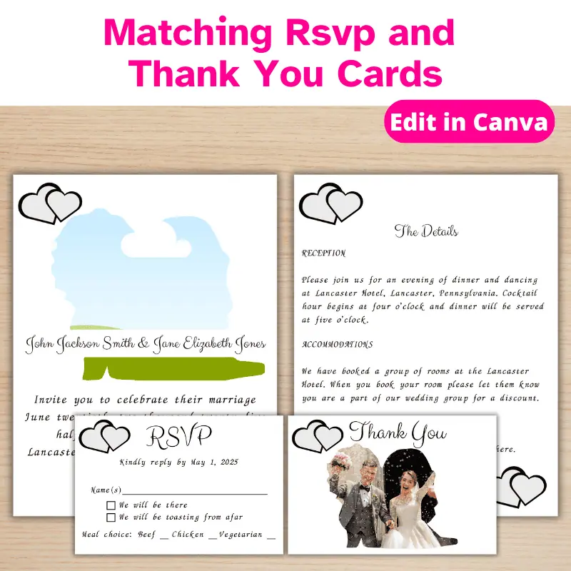 Photo Wedding Invitation (4)