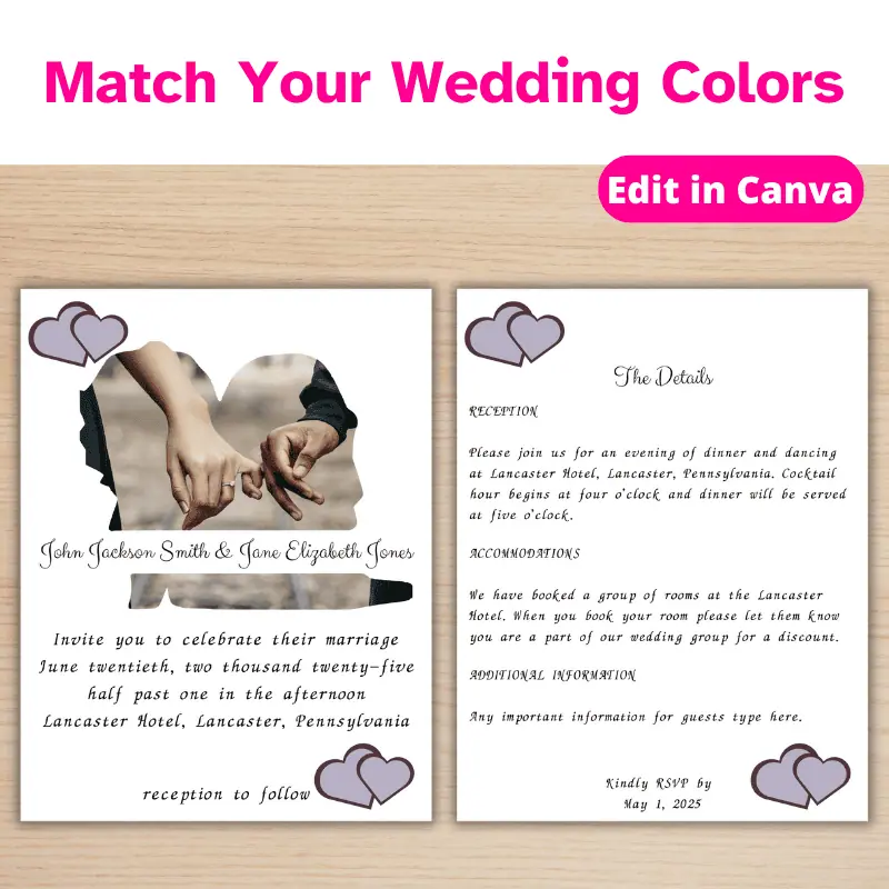 Photo Wedding Invitation (5)