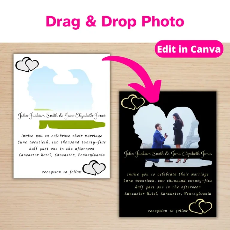 Photo Wedding Invitation (7)