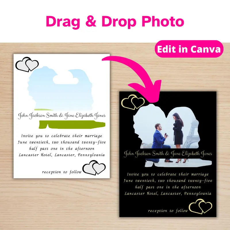 Photo Wedding Invitation (7)