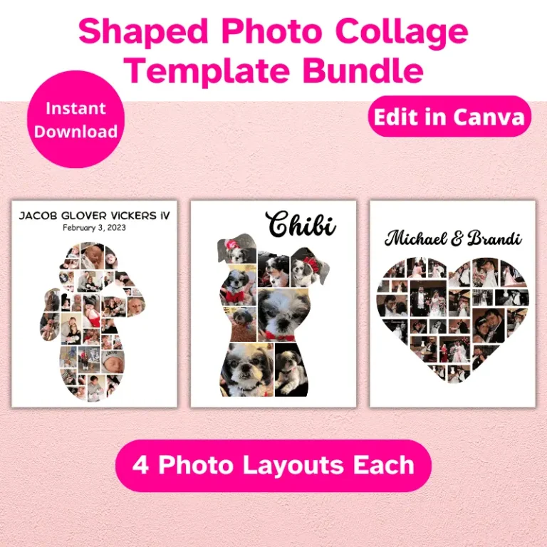Shaped Photo Collages (1)