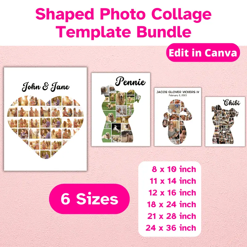 Shaped Photo Collages (2)