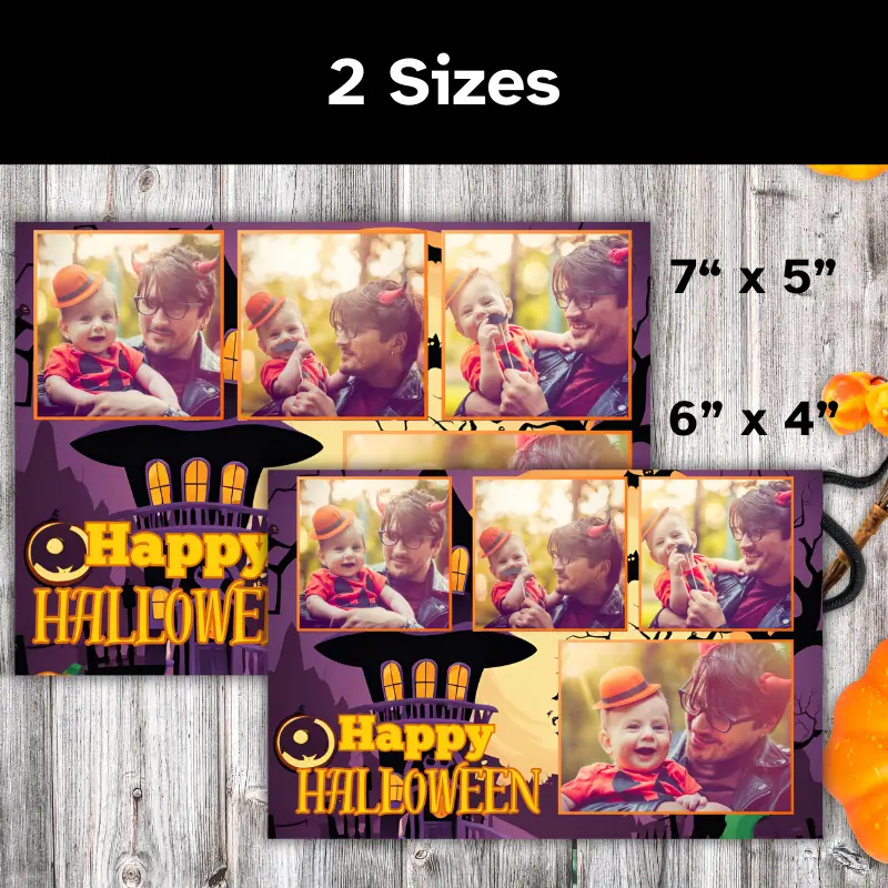 Spooky Greetings Halloween Photo Card (3)