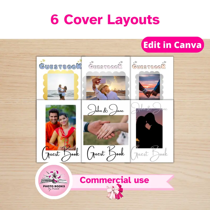 Wedding Guestbook with Photos (4)