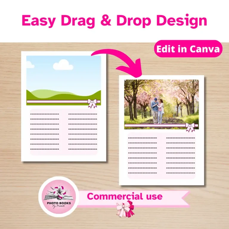 Wedding Guestbook with Photos (7)