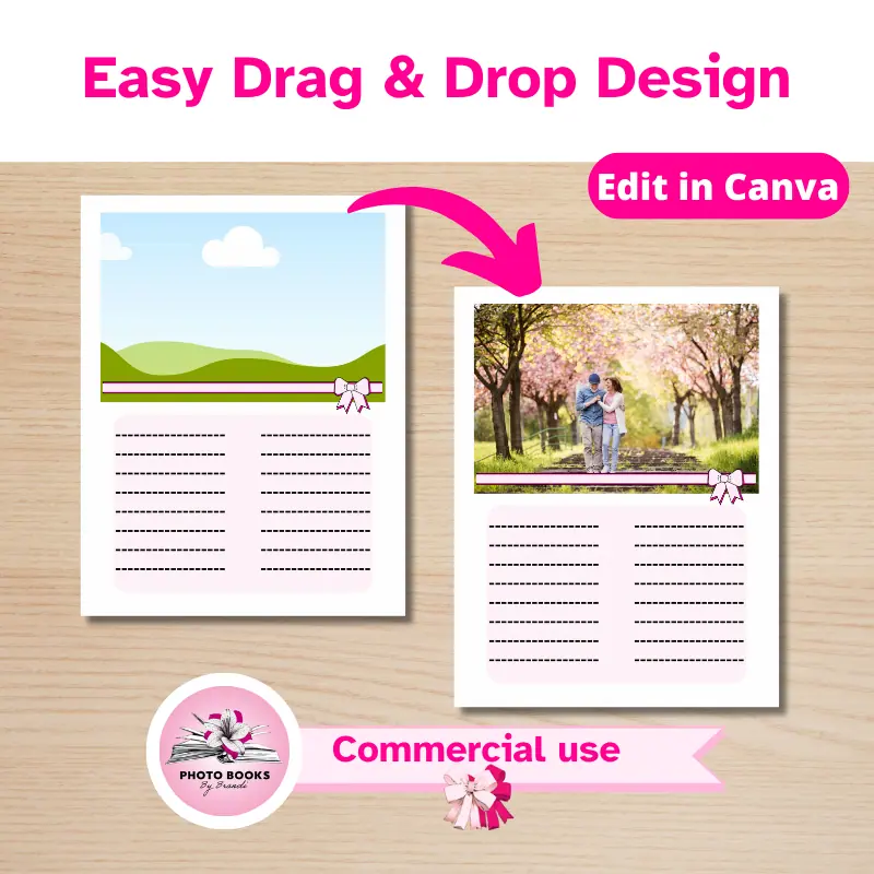 Wedding Guestbook with Photos (7)