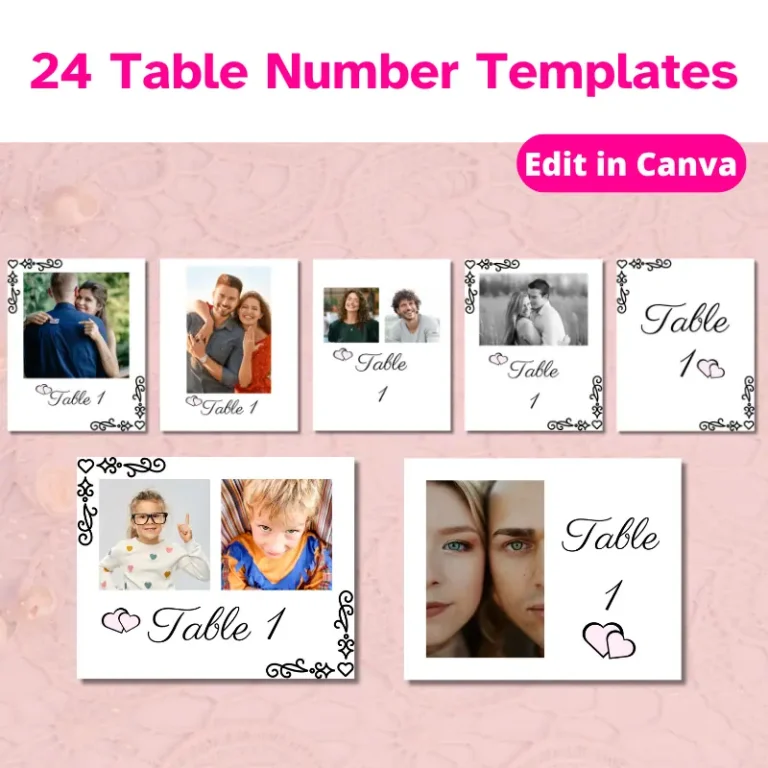 Wedding sign template bundle (3)