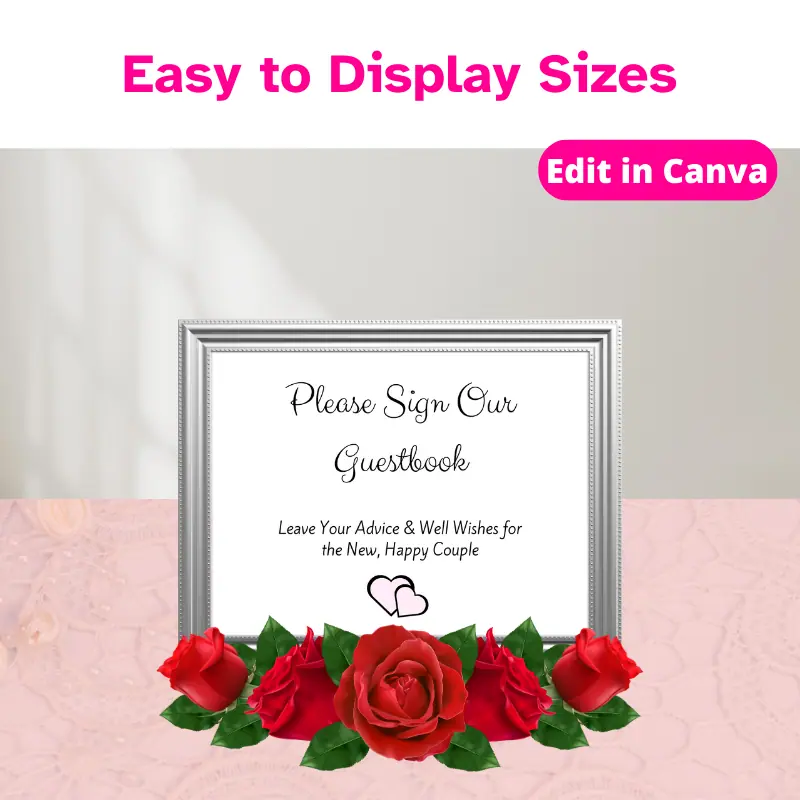 Wedding sign template bundle (5)