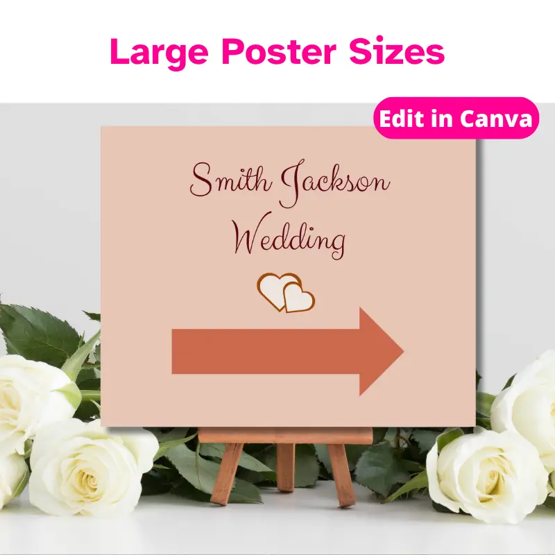 Wedding sign template bundle (6)