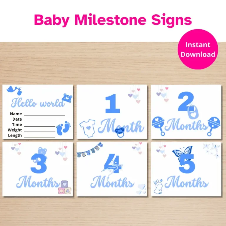 blue baby milestone cards (2)