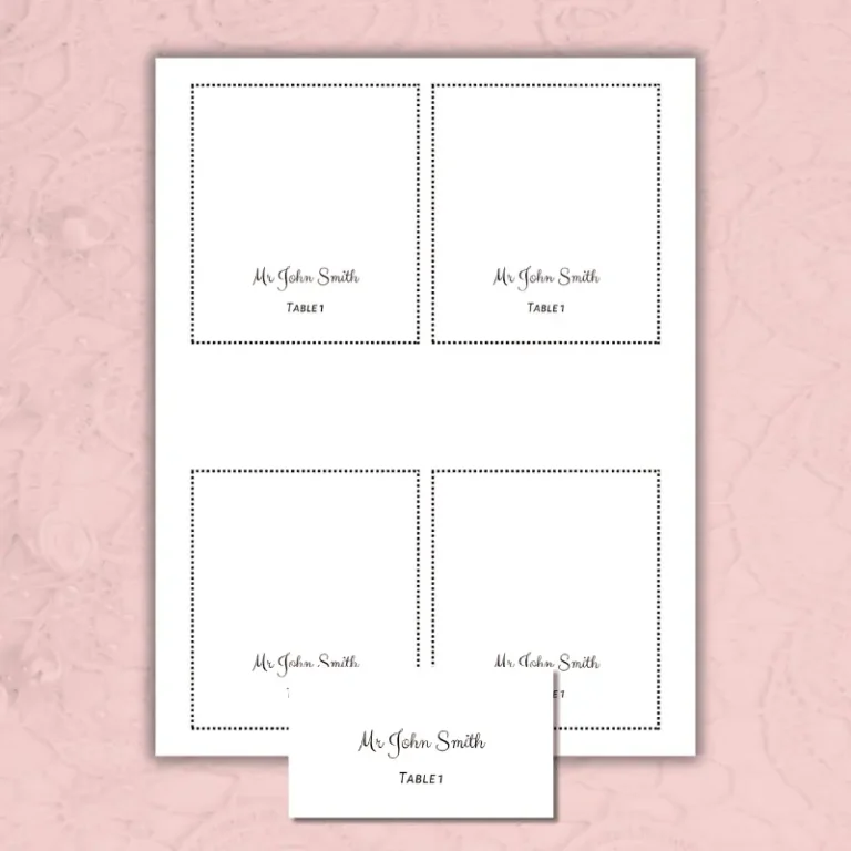 place cards (6)