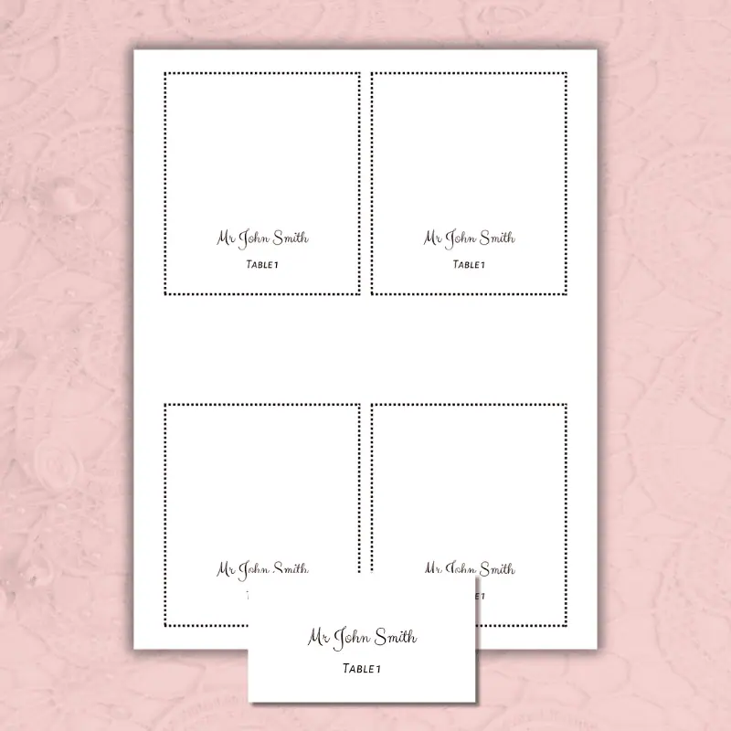 place cards (6)
