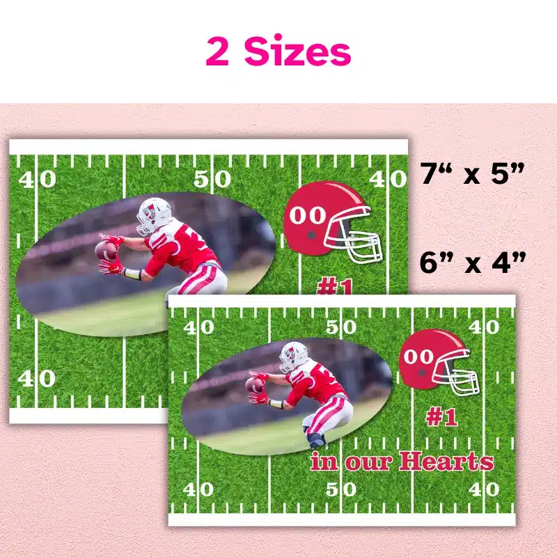 Football Themed Photo Card Template (3)