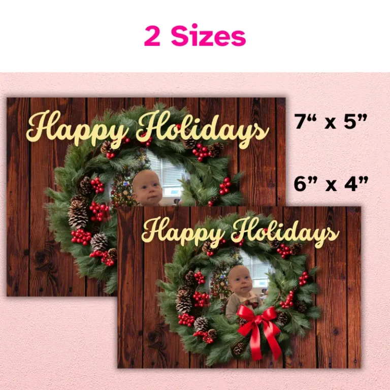 Happy Holidays Photo Card (3)