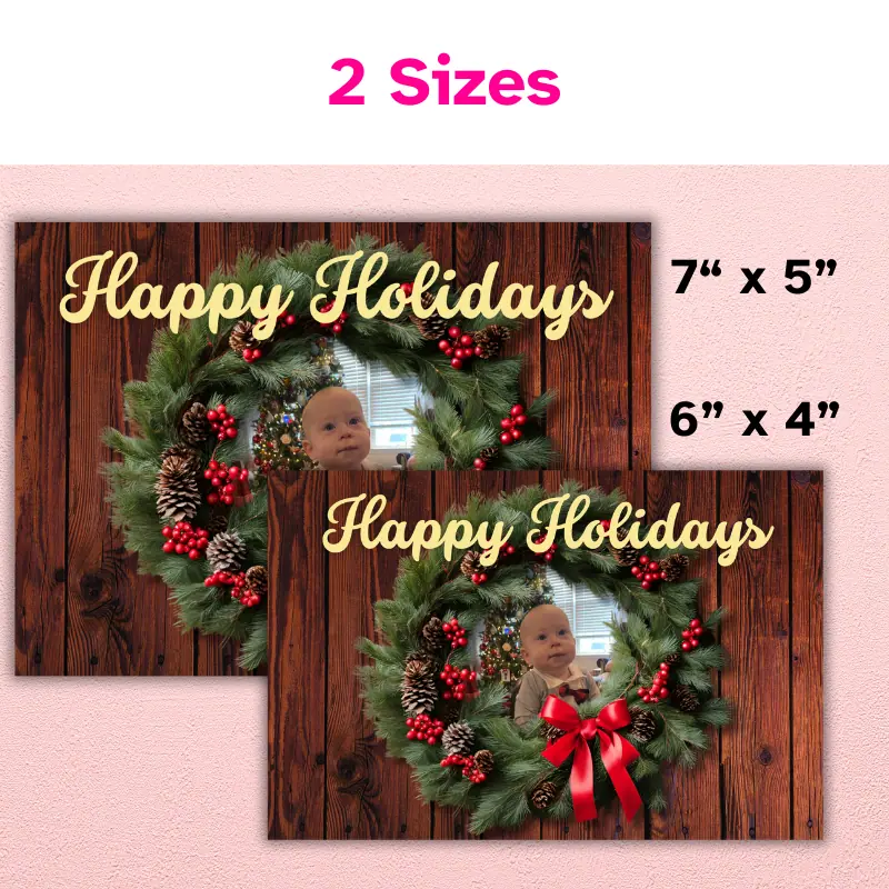 Happy Holidays Photo Card (3)