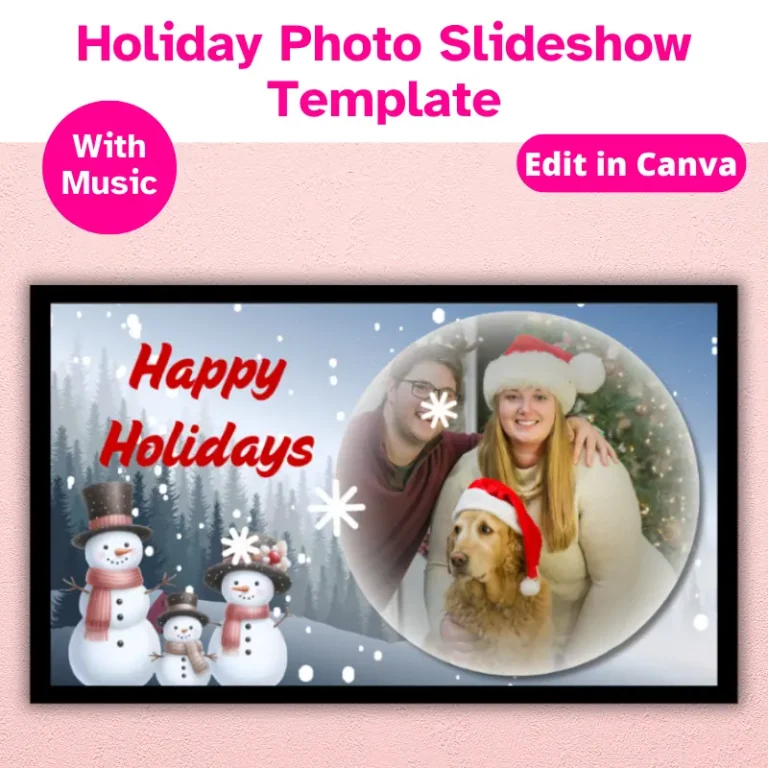 Holiday Photo Slideshow Template (8)