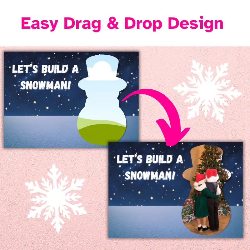 Snowman Photo Card (2)