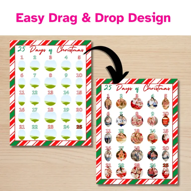 Advent Calendar with Photos (3)