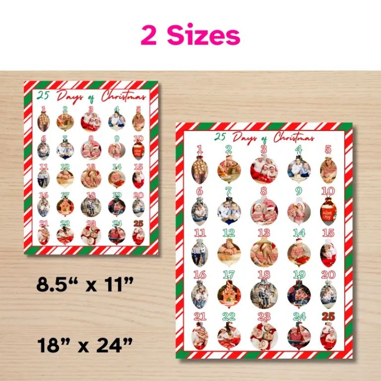 Advent Calendar with Photos (4)