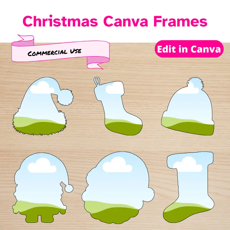 Christmas Canva Frames (1)