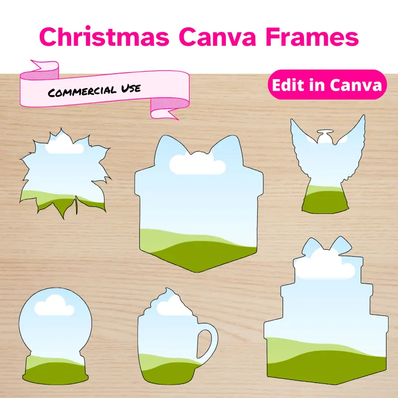 Christmas Canva Frames (2)