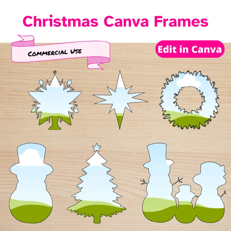 Christmas Canva Frames (3)