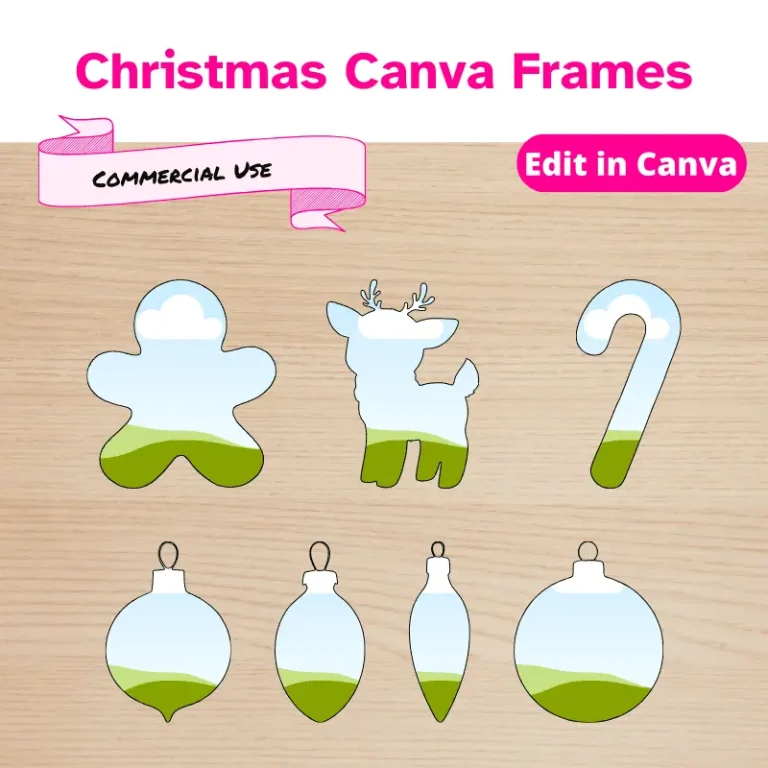 Christmas Canva Frames (4)