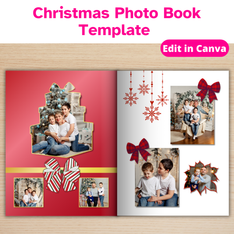 Christmas Photo Book Template (1)