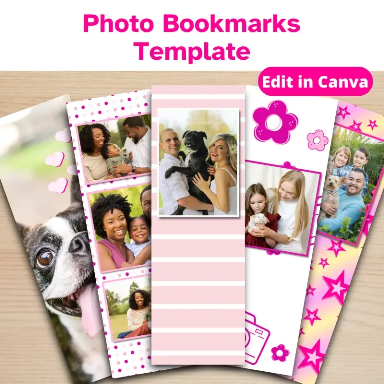 Photo Bookmarks Template (2)