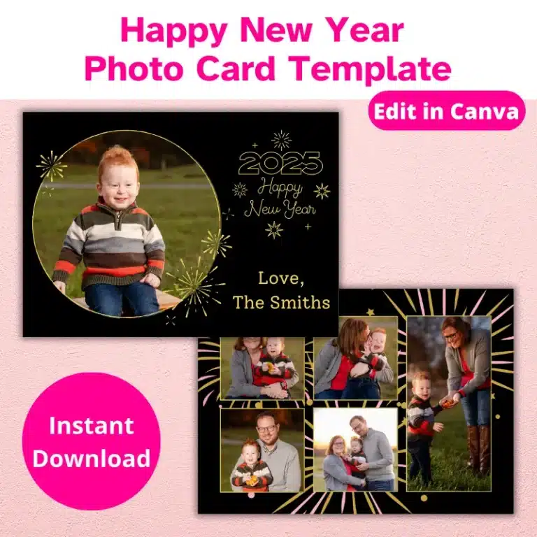 Happy New Year Photo Card (1)