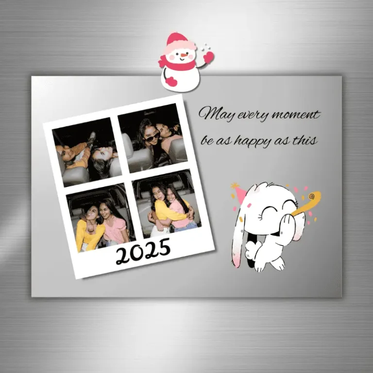 Photo Booth New Year Photo Card (2)
