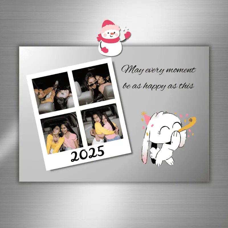 Photo Booth New Year Photo Card (2)