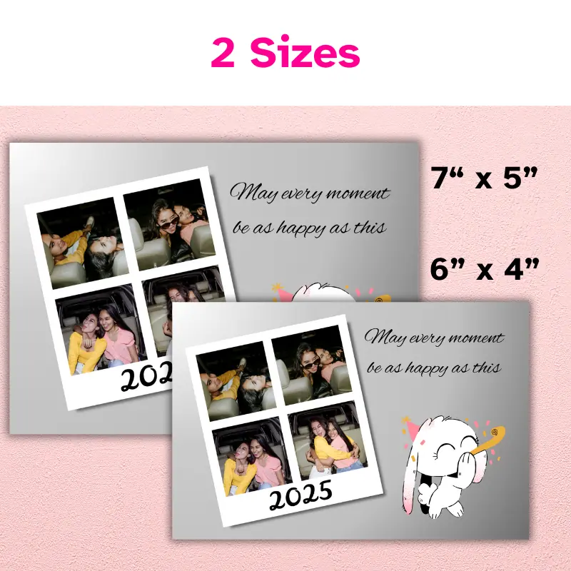 Photo Booth New Year Photo Card (3)