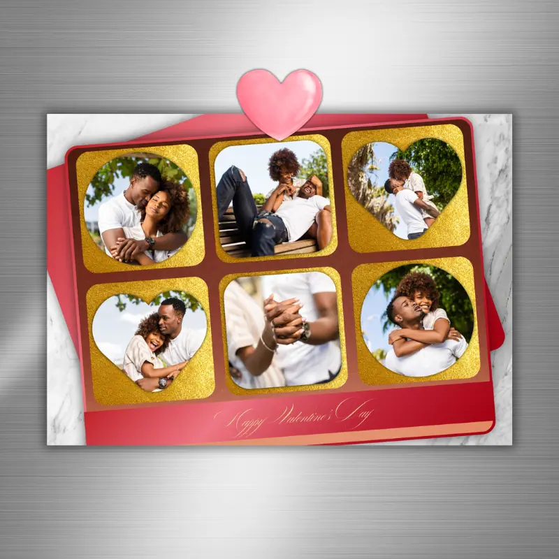 Box of Chocolates Valentine Photo Card (4)