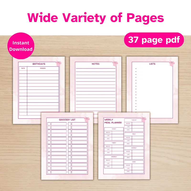 Coquette Planner Listing (2)