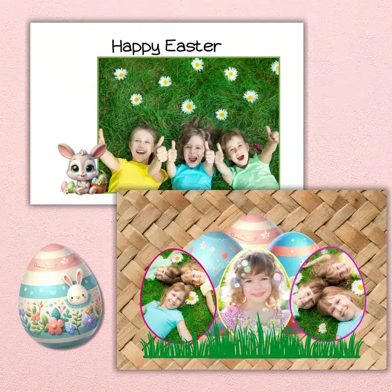 Easter Egg Photo Card (4)