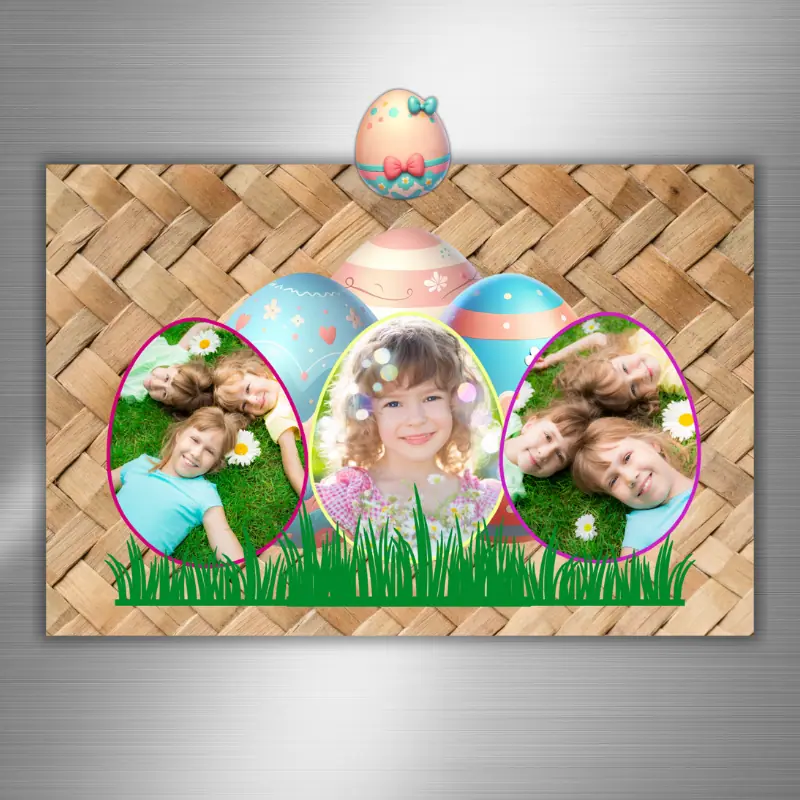 Easter Egg Photo Card listing template