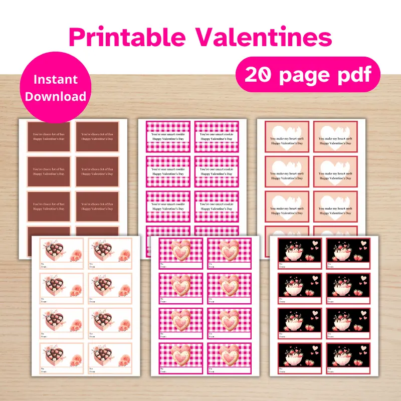 Mini Printable Valentines (5)