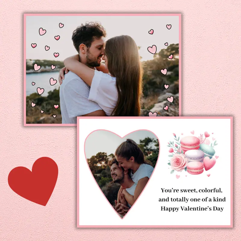 One of a Kind Valentine Photo Card (5)