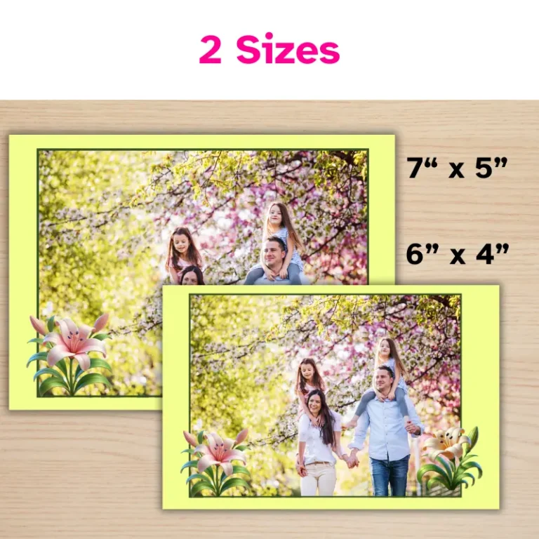 Spring Blossom Easter Photo Card (3)