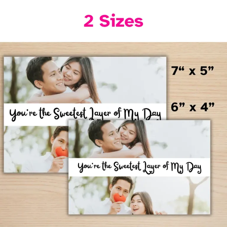Sweetest Layer Valentine Photo Card (3)