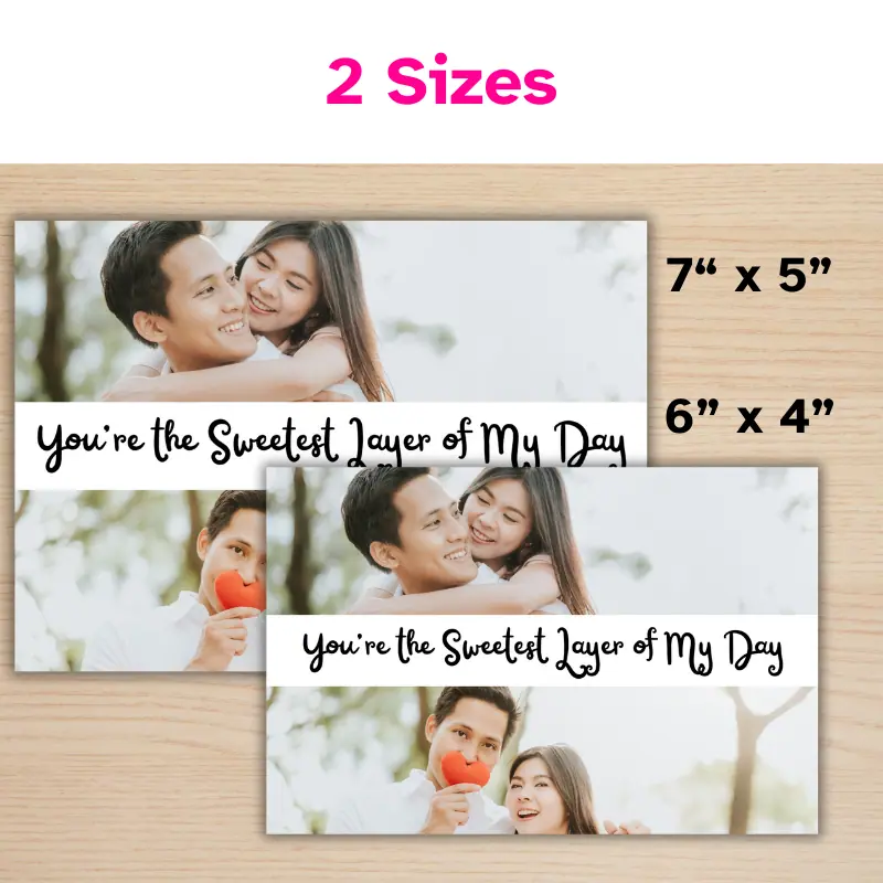 Sweetest Layer Valentine Photo Card (3)