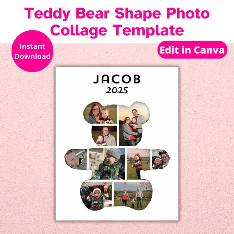Teddy Bear Photo Collage (1)